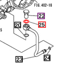 Mahindra Tractor Washer, Seal M22 08331002200 Mahindra Direct Parts