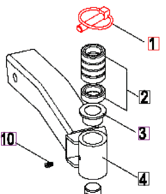 Mahindra Tractor Mower Lynch Pin BSMM033022 Mahindra Direct Parts