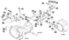 Mahindra Tractor Pedal Linkage Adjuster 36603122000 Mahindra