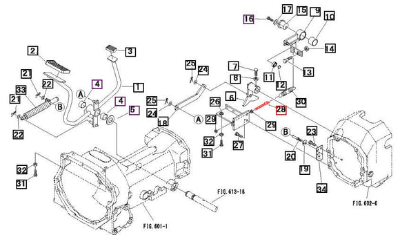 Mahindra Tractor Pedal Linkage Adjuster 36603122000 Mahindra