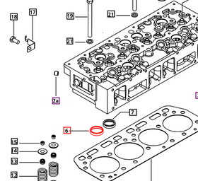 Mahindra Tractor Ring - Valve Seat Intake 0302BB0261N Mahindra Direct Parts