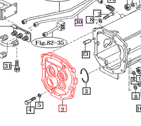 Mahindra Tractor Transmission Case Spacer 14572200024M Mahindra Direct Parts