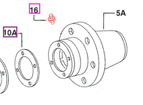 Mahindra Tractor Grease Nipple 1/8 NPT 000109461 Mahindra Direct Parts