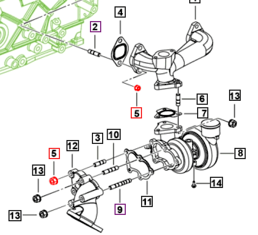 Mahindra Roxor Hex Nut M10x1.5x12x8 SF0303003 Mahindra Direct Parts