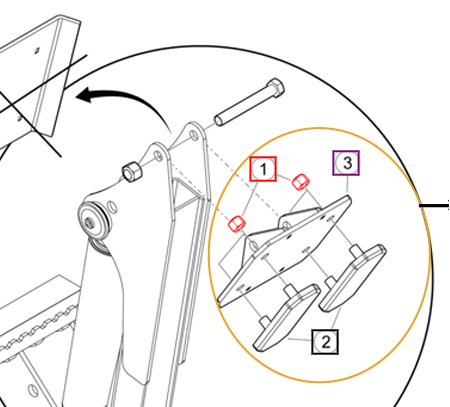 Mahindra Tractor Lock Nut M16 5011557ALO Mahindra Direct Parts