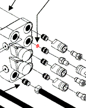 Mahindra Tractor Loader Orifice Plate 136'' Hole KMW05806079 Mahindra Direct Parts
