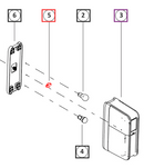 Mahindra Tractor P-clamp 007707757U01 Mahindra Direct Parts