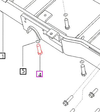 Mahindra Tractor Bolt M18x2.5 007603285C1 Mahindra Direct Parts