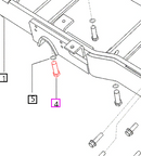 Mahindra Tractor Bolt M18x2.5 007603285C1 Mahindra Direct Parts