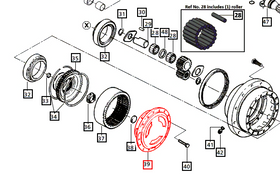 Mahindra Tractor Planet Gear Carrier 006506196C1 Mahindra Direct Parts