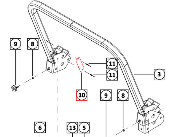 Mahindra Tractor Serial Number Plate H07656664N01 Mahindra Direct Parts