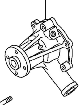 Mahindra Tractor Water Pump 006054225K91 Mahindra Direct Parts