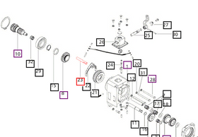 Mahindra Tractor Rail FWD/REV 006501473C1 Mahindra Direct Parts