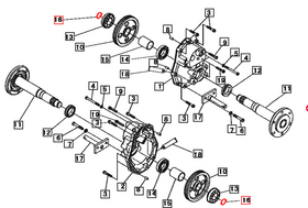 Mahindra Tractor Ring 07400103500 Mahindra Direct Parts