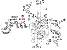Mahindra Tractor Hydraulic Cylinder Head Ring 13005030060 Mahindra Direct Parts