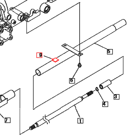 Mahindra Tractor Propeller Shaft Rubber 19581925000 Mahindra Direct Parts