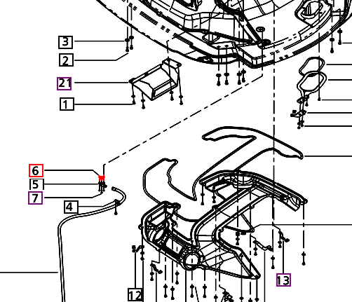 Mahindra Tractor Rubber Gasket - Drain Plug E007518889D1 Mahindra Direct Parts