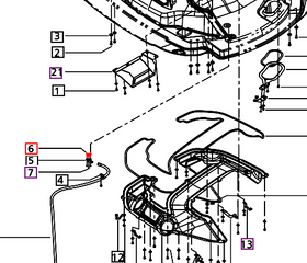 Mahindra Tractor Rubber Gasket - Drain Plug E007518889D1 Mahindra Direct Parts