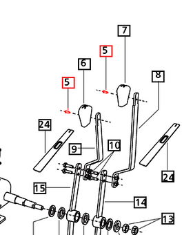 Mahindra Tractor Screw M4x.7x10x6.6 000012904P04 Mahindra Direct Parts