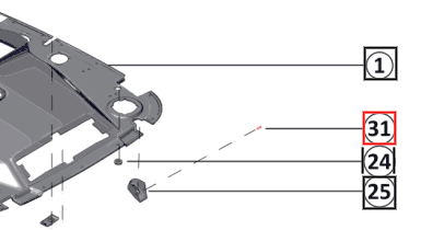 Mahindra Tractor Lock Screw SF6003019 Mahindra Direct Parts