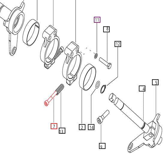 Mahindra Tractor Screw M6x40 E007204280D1 Mahindra Direct Parts