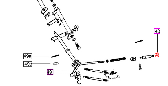 Mahindra Tractor Oil Seal - Hydraulic Draft Link Plunge 001127793R91 Mahindra Direct Parts