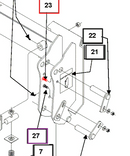 Mahindra Tractor Loader Carriage Bolt 3/8-16x1.0 KMW05461033 Mahindra Direct Parts