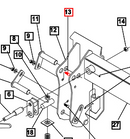 Mahindra Tractor Loader Carriage Bolt 3/8-16x1.0 KMW05461033 Mahindra Direct Parts