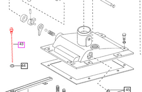 Mahindra Tractor Hydraulic Oil Dipstick 006507834B92 Mahindra Direct Parts