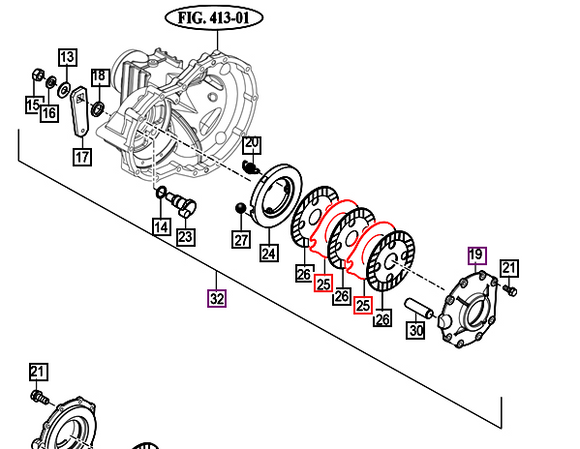 Mahindra Tractor Brake Separator Plate 14443272021 Mahindra Direct Parts