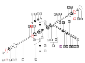 Mahindra Tractor Shim 51x41x0.2 006519918L1 Mahindra Direct Parts