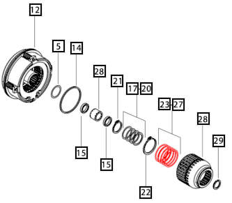 Mahindra Tractor PTO Hub Shim 006515350U1 Mahindra Direct Parts