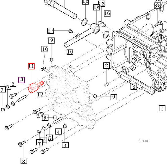 Mahindra Tractor PTO Solenoid 11102303200 Mahindra Direct Parts