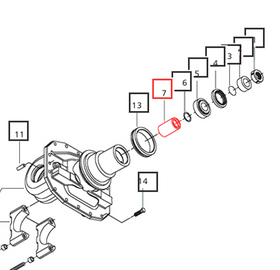 Mahindra Tractor Differential Spacer 006506113C1 Mahindra Direct Parts