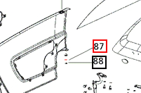 Mahindra Tractor Hood Panel Spacer 007535821D1 Mahindra Direct Parts