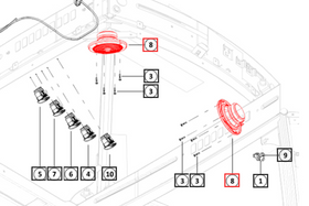 Mahindra Tractor Cab Speaker With Grill 008901195U91 Mahindra Direct Parts