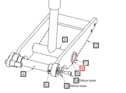Mahindra Tractor Mechanical Thumb Split Pin 5016113ALO Mahindra Direct Parts