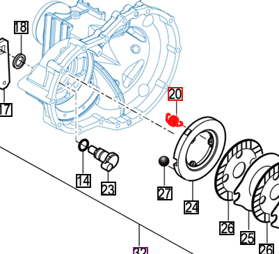 Mahindra Tractor Brake Metal Return Spring 16703272030 Mahindra Direct Parts