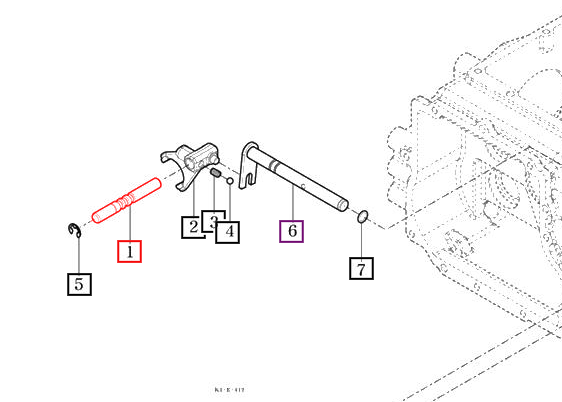 Mahindra Tractor Range Stay 11102430020 Mahindra Direct Parts