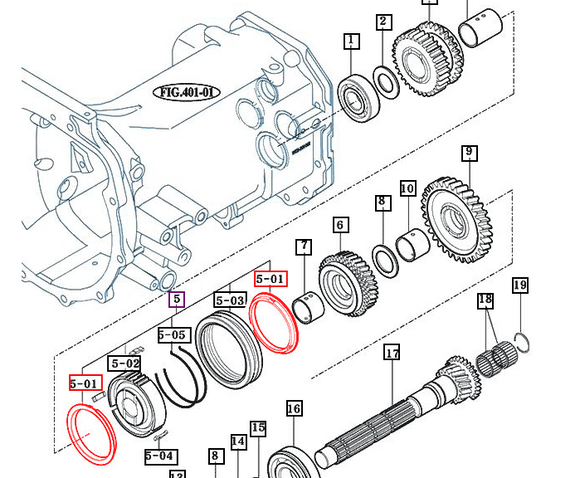 Mahindra Tractor Synchro Ring 14522092020 Mahindra Direct Parts