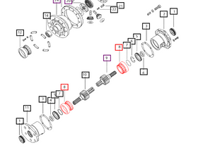 Mahindra Tractor Differential Taper Roller Bearing 000031326B12 Mahindra Direct Parts