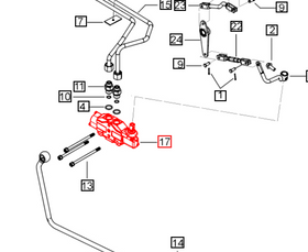 Mahindra Tractor Auxiliary Valve 007215810V91 Mahindra Direct Parts
