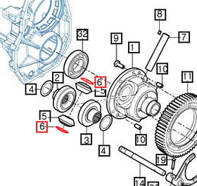Mahindra Tractor Differential Pinion Washer 11613180050 Mahindra Direct Parts