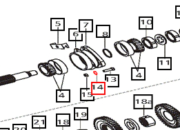 Mahindra Tractor Washer 12.7mm 000114608 Mahindra Direct Parts
