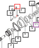 Mahindra Tractor Washer 12.7mm 000114608 Mahindra Direct Parts