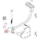 Mahindra Tractor Brake Pedal Shaft Washer 005552116R1 Mahindra Direct Parts