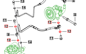 Mahindra Roxor Sealing Washer M16x21.9x1.7 SF1601005 Mahindra Direct Parts