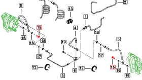 Mahindra Roxor Slave Cylinder Banjo Bolt 0075613 Mahindra