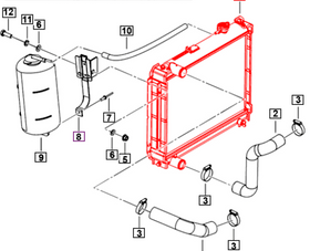 Mahindra Roxor Radiator Assy 0304AAB01111N Mahindra