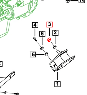 Mahindra Roxor Nut Nyloc M12 SF0302044 Mahindra